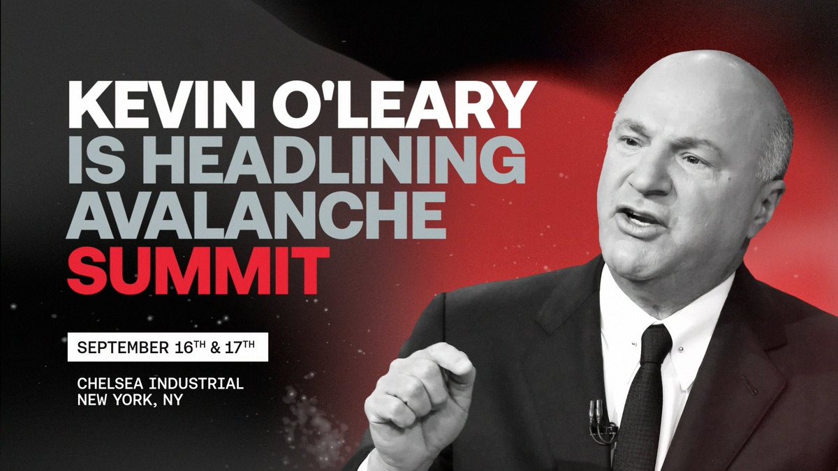 BREAKING: Kevin O’Leary is headlining Avalanche Summit NYC. One of the most recognizable investors in the world is coming to Summit. Now, he’s looking at blockchain through the same lens: Which chain will power the world’s biggest companies and become part of the global economy? At Summit, hear why Mr. Wonderful has an entire team exploring blockchain technology, why the S&P 500 is moving on-chain, and how Avalanche solves these problems.