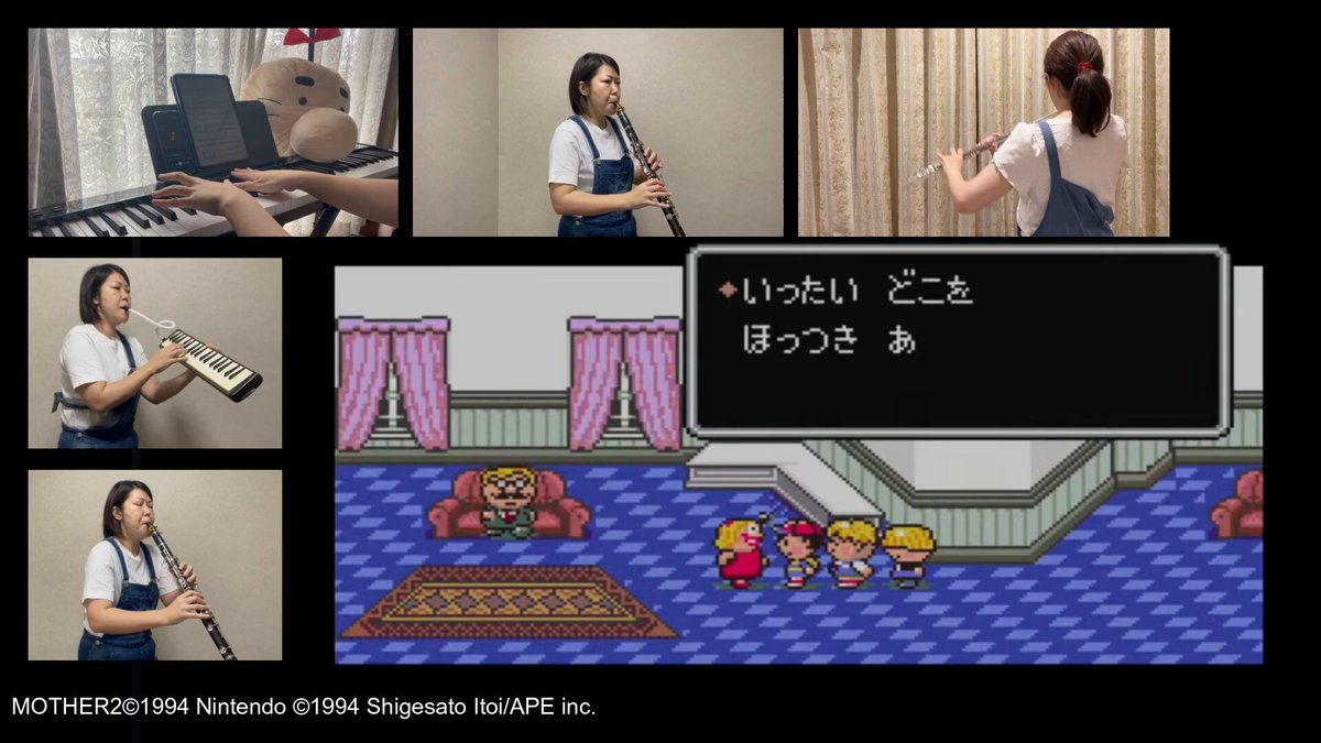MOTHER2㊗️32周年おめでとうぽえーん。 ◇ポーキーメドレーでお祝い！🐖 ポーキーのノック、ポーキー登場、ミンチ家、イナクナリナサイより重装備ポーキー（冒頭） #MOTHER2_32周年 #MOTHER2 そんなつめたいこというと こころがはりさけそうなことをいうぞ！ というセリフが好き