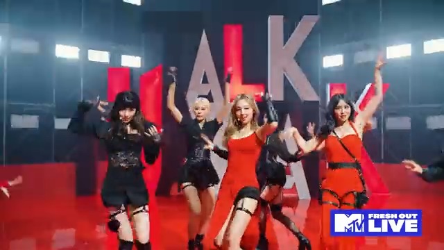 4 years ago today, TWICE performed 'Talk that Talk' on MTV Fresh Out.