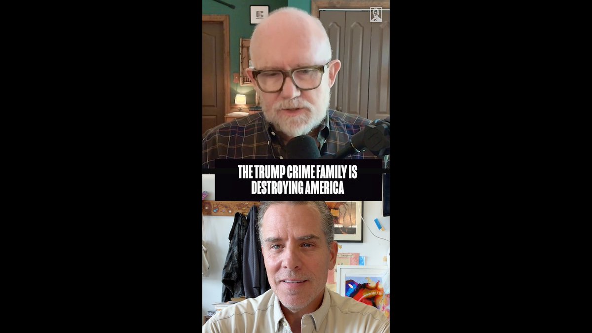 .Hunter Biden: The corruption in the White House you're seeing is only the tip of the iceberg. Watch the full episode here: Subscribe to Hunter's Substack here: