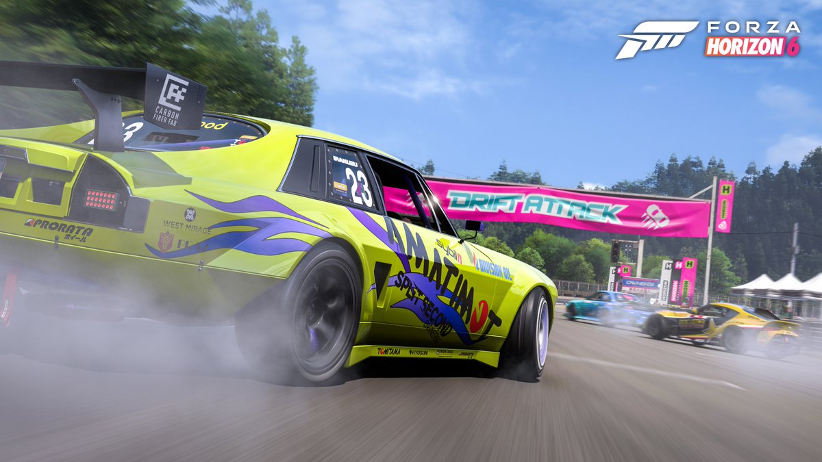 Say hello to Drift Attack: a new feature coming to Forza Horizon 6 this September 💨 Find all the details here ⬇️