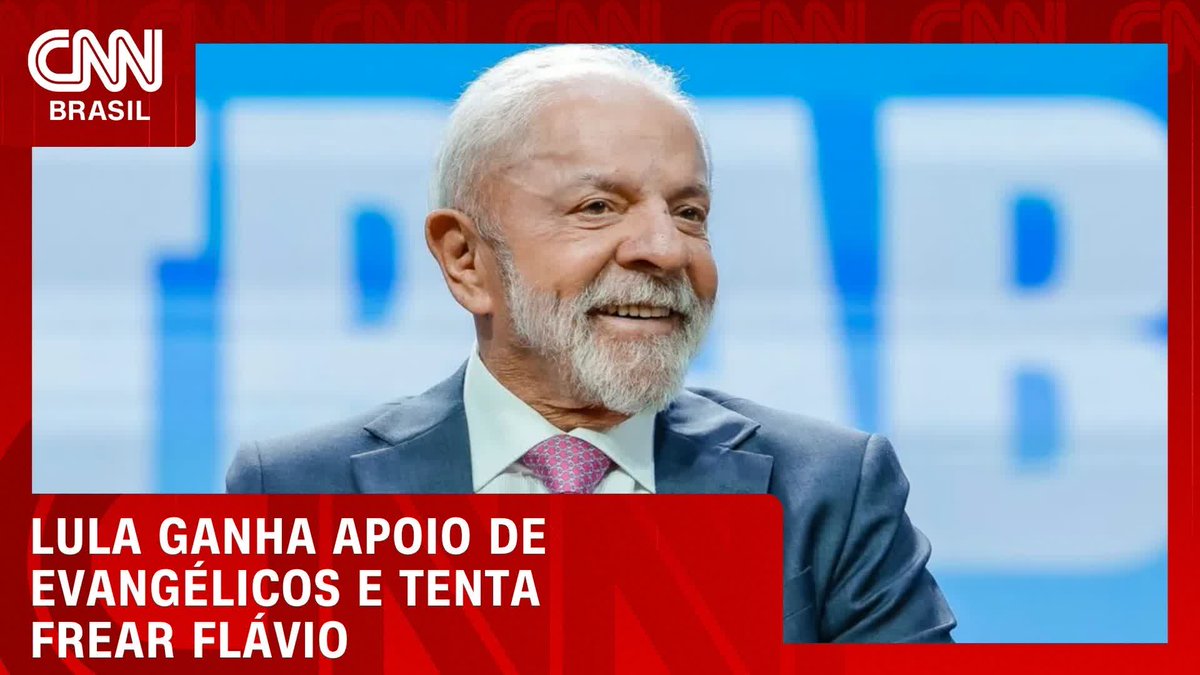 Por Gustavo Uribe: Lula ganha apoio de evangélicos e tenta frear Flávio; Assista #BastidoresCNN