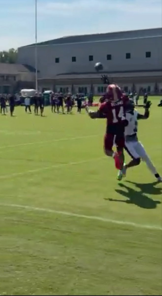 textbook example of late hands winning this is insane work from a rookie WR, Wiggins had no clue via David Harrison