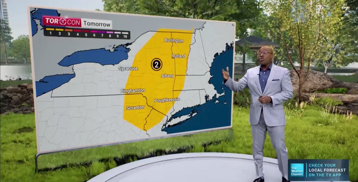 Severe storms could impact the mid-Atlantic and parts of New England on Thursday and Friday. Meteorologist Alex Wallace breaks down what you need to know ⬇️
