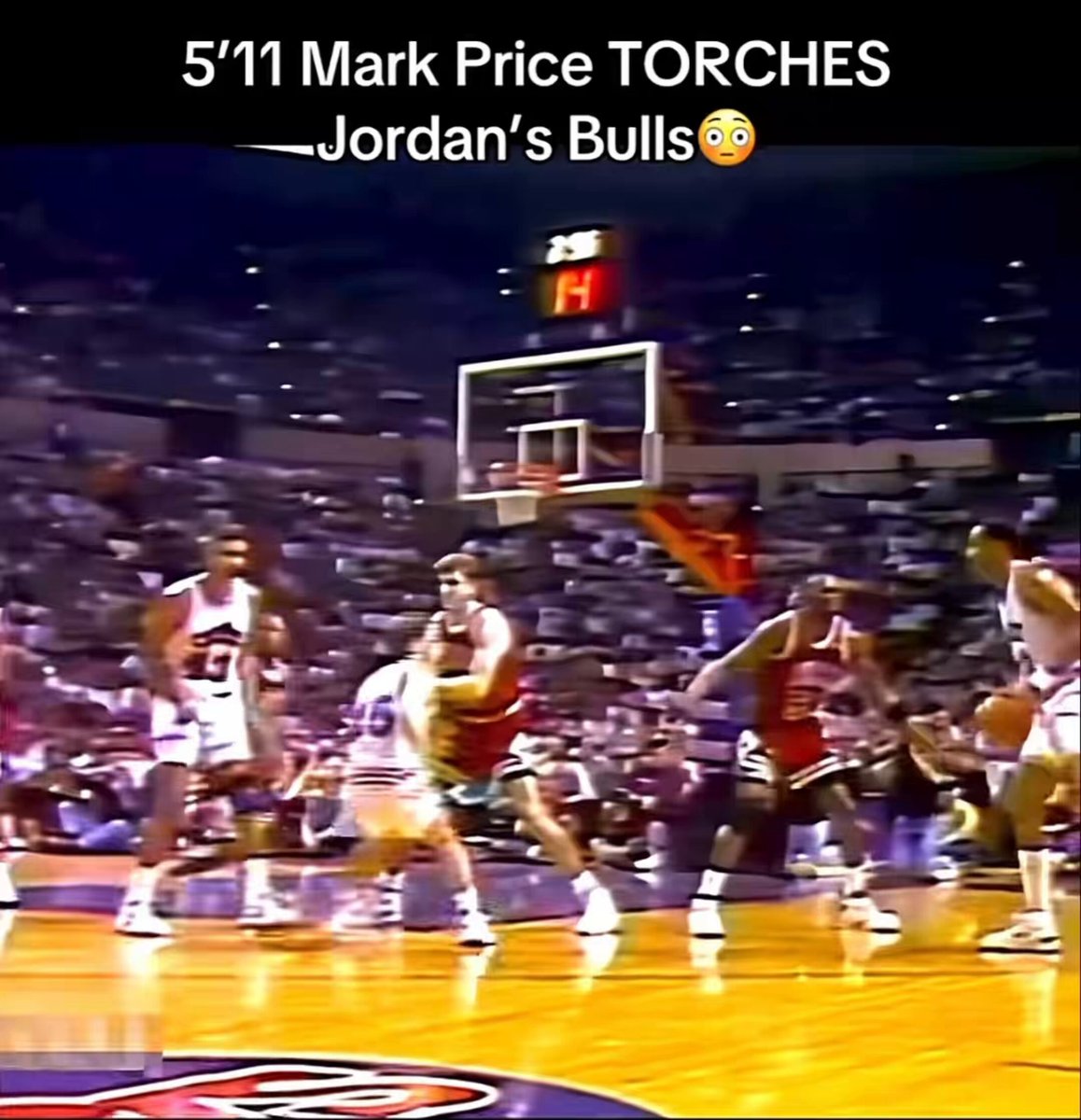 Jordan was letting 5’11 Mark Price score 30 on him and people still wonder if LeBron could have played in that era…