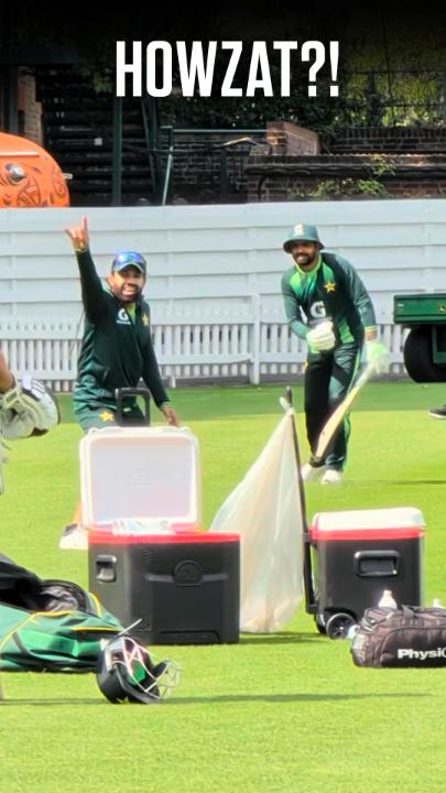 Rizwan to bowl at Lord's? 😜