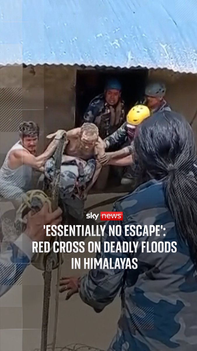 The Red Cross is operating at the Tibet-Nepal border, as hundreds remain missing following flash floods, but warns that many communities can only be accessed by helicopter. Read more:
