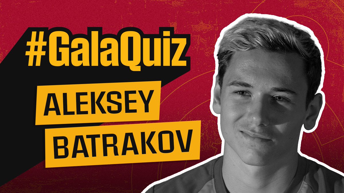 🎥 #GalaQuiz | Aleksey Batrakov 🦁 Yeni transferimiz Aleksey Batrakov ile gerçekleştirdiğimiz özel röportaj, Galatasaray YouTube Sarı-Kırmızı Paket üyelerine öncelikli olarak YAYINDA! ✅ Tamamını izlemek için 👇