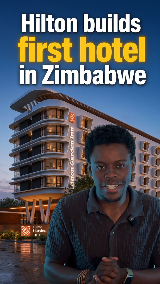 Hilton is opening its first-ever hotel in Zimbabwe, in Harare, in 2029. Read it as more than a hotel. A signed deal is a verdict that Zimbabwe is the right place