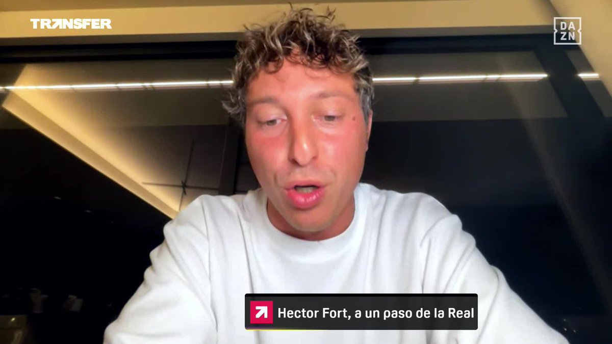 Héctor Fort, a la Real Sociedad 🔵⚪ 💰 Operación en torno a los 8-9M€ por el 50% de los derechos del jugador 👉 El FC Barcelona podría recomprarlo en 2027 por unos 20M€ Matteo Moretto y las claves de la operación, en #DAZNTRANSFER