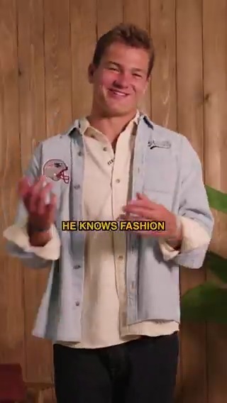 Take a look behind the scenes with JJETS✈️, Jaxson Dart, and Drake Maye during their shoot with Abercrombie & Fitch 👀