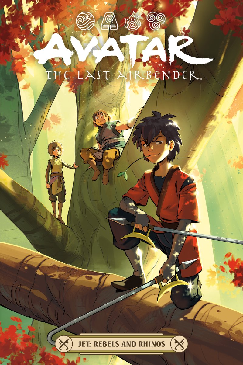 FIRST LOOK 🚨: Avatar: The Last Airbender--Jet--Rebels and Rhinos releases on September 8th! Pre-order: Before he was the charismatic leader of a rebel guerilla group, Jet was a desperate kid determined to take revenge... From the team of Faith Erin Hicks, Peter Wartman, Adele Matera, and Jimmy Betancourt, with cover by Wartman & Matera. In collaboration with Avatar Studios.