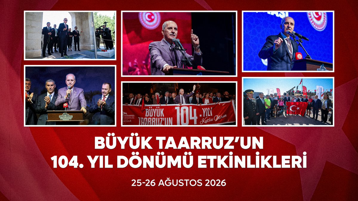 Büyük Taarruz’un 104. Yıl Dönümü ve Zafer Haftası Etkinlikleri, Afyonkarahisar 📹