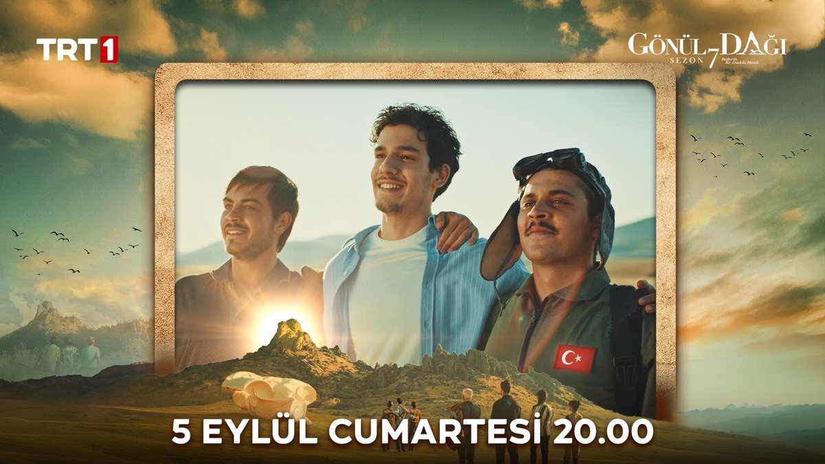 Anadolu'nun en sıcak masalı, en derin hislerle geri dönüyor! Tarihli Tanıtım sizlerle! Gönül Dağı yeni sezonuyla 5 Eylül Cumartesi 20.00’de TRT 1’de başlıyor! TRT 1
