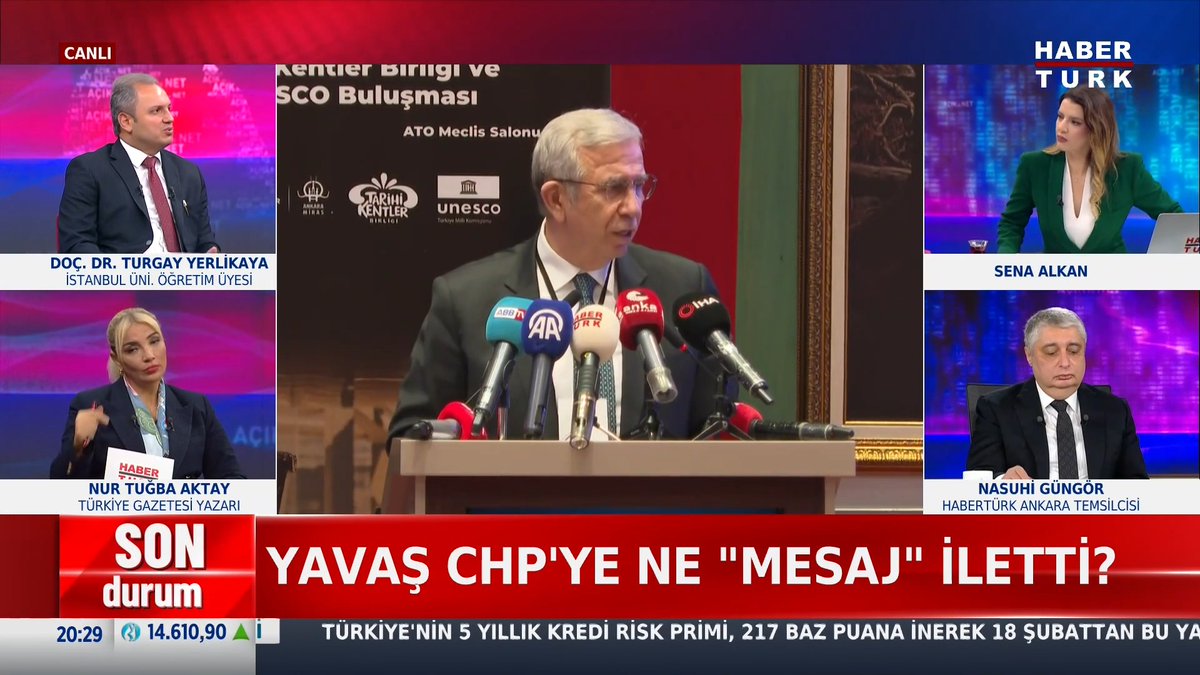 📌Mansur Yavaş CHP'ye ne "mesaj" iletti? İstanbul Üniversitesi Öğretim Üyesi Doç. Dr. Turgay Yerlikaya #AçıkveNet’te değerlendirdi.