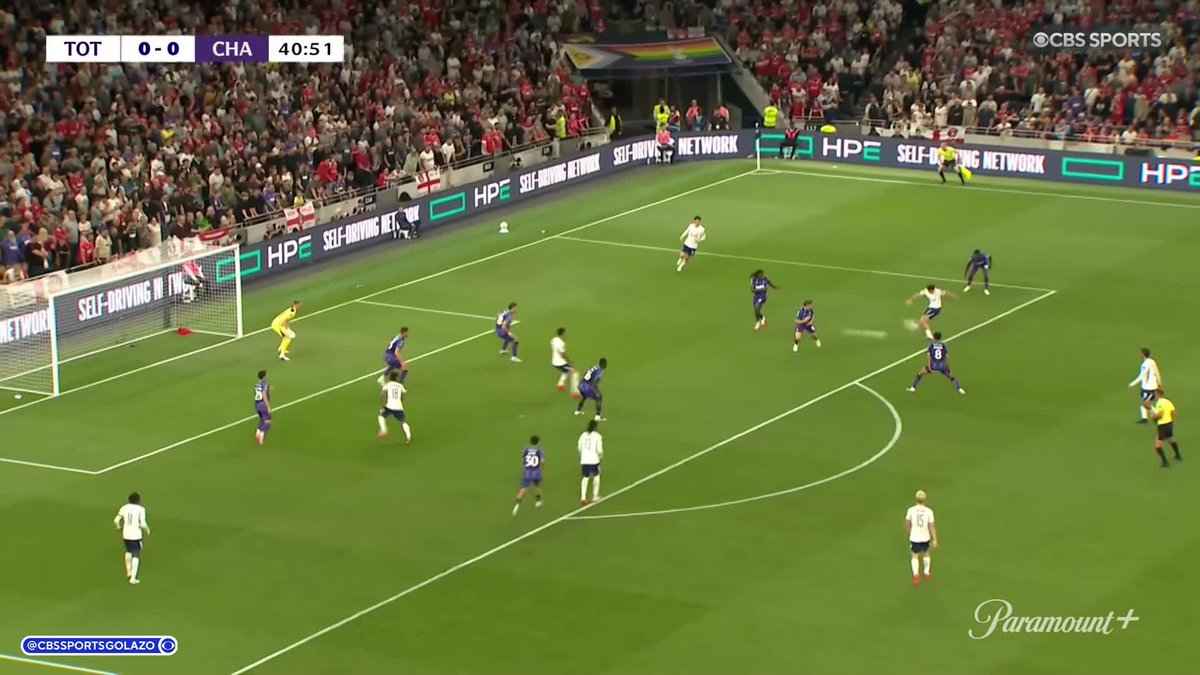 A first Tottenham goal for Mikey Moore and a smart finish from Dominic Solanke gives Tottenham a 2-0 lead over Charlton ⚪️ Stream the Carabao Cup on Paramount+ 📺
