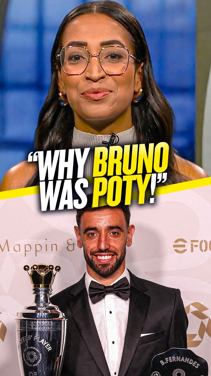 Why did Manchester United's Bruno Fernandes win PFA player of the year? 🤔🔴