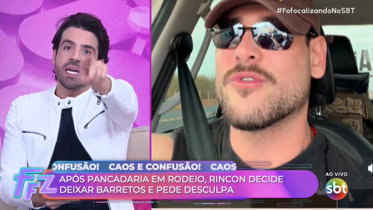 Matheus Baldi chegou com informação! #FofocalizandoNoSBT