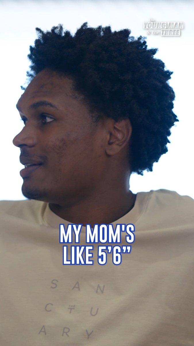 Amen & Ausar Thompson wrote "69" all over their bed growing up because they wanted to be 6'9" like LeBron 🤣