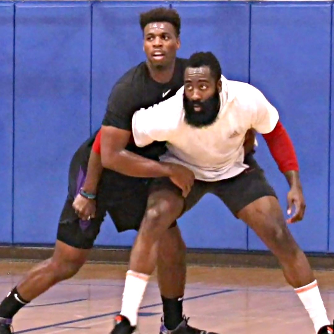 "F--k my name. F--k whoever else you see that you might know or anybody might know. Go get it!" - James Harden @RicoHinesBball