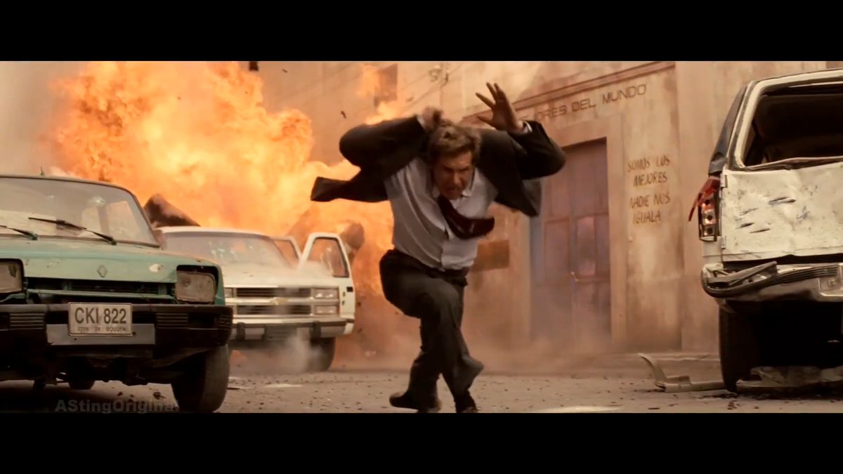 For Clear and Present Danger, Mexico refused to let them film the assassination scene on a real street. So the crew built a perfect 100-metre replica on a football field. Ford insisted on doing his own stunts. “Before I could say, ‘I don’t want you to do that’… he did it."
