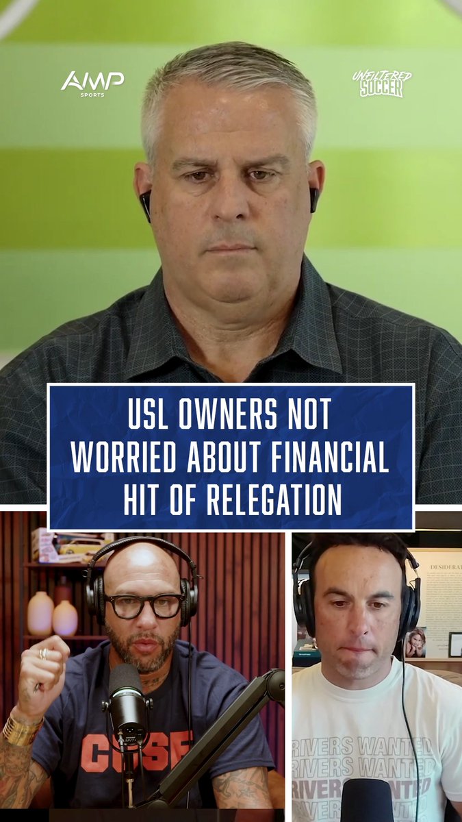 USL President Paul McDonough says owners aren't worried about financial hits after being relegated, mainly because the league doesn't have big TV contracts.