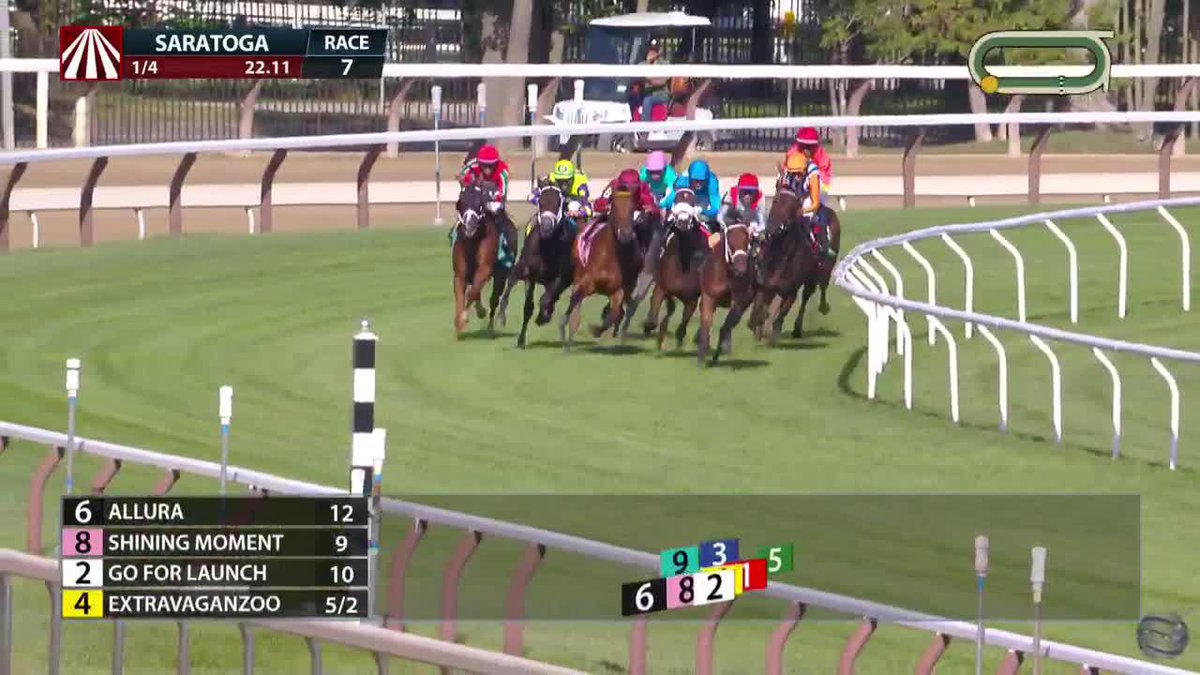 ๐ ๐๐ข ๐๐ข๐ฅ ๐๐๐จ๐ก๐๐ launches to victory and wins the Bolton Landing S. at Saratoga for jockey Pietro Moran and trainer Kevin Attard Racing.
