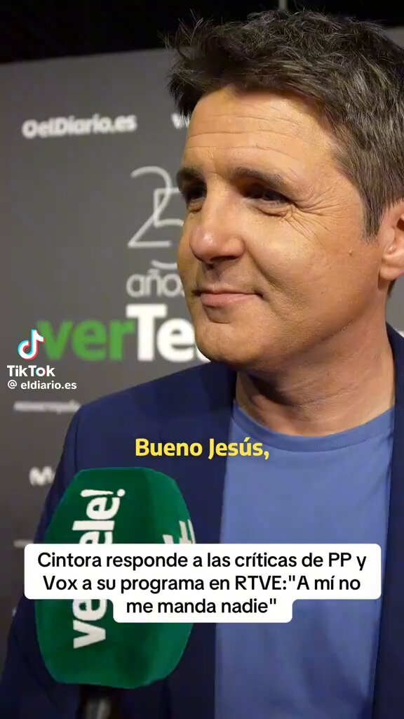 "Ha dicho el PP que es un programa, según ellos, que trabaja al dictado de lo que nos mandan, no sé de dónde. No sé si ellos están acostumbrados a trabajar asi, pero a mí no me manda nadie" Jesús Cintora ⬇️