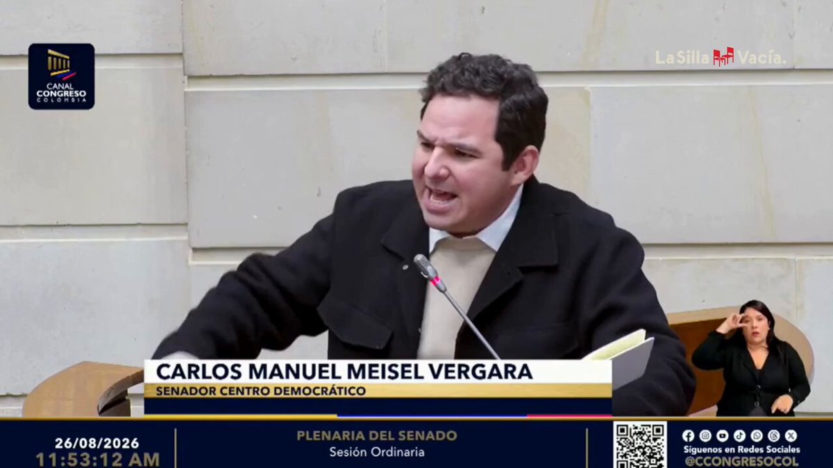 #LaSillaEnVivo | En el Senado de la República 🇨🇴 votaron para evacuar por el sismo de hoy y ganó el no. ➡️Solo 40 minutos después los congresistas votaron para evacuar. ➡️En la sala había presentes 54 congresistas: 30 votaron que no y 24 que sí.