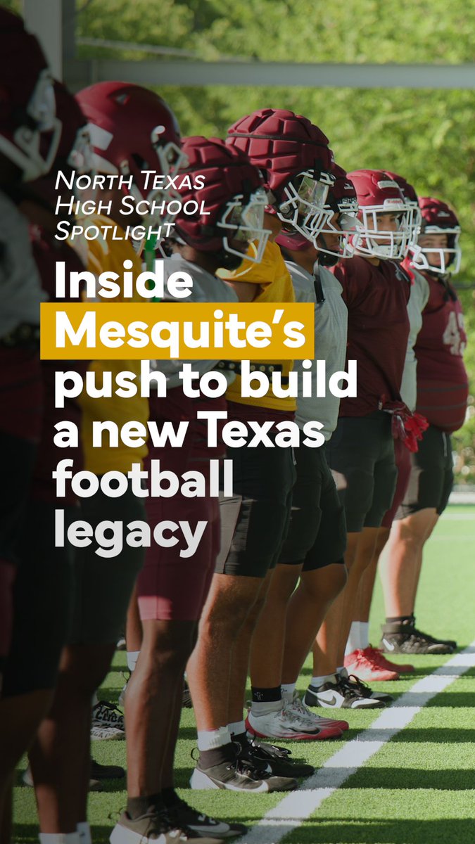 A new season brings new opportunities. For Mesquite, it's a chance for redemption. Take an inside look at USVSUS FOOTBALL' push to build a new #TXHSFB legacy 🏈 Watch the full video here: