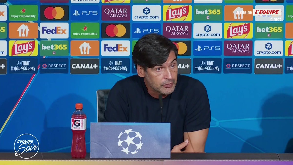 Paulo Fonseca s'énerve en conférence de presse, après l'élimination de l'OL : « Peut-être que je suis un entraîneur de merde »