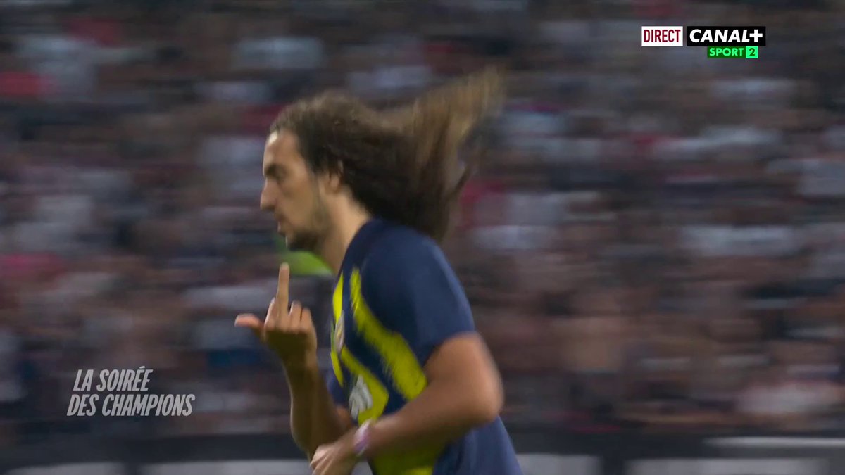 #LaSoiréeDesChampions 🏆 : C’était chaud entre Mattéo Guendouzi et les Lyonnais ce soir ! 🥵🔥