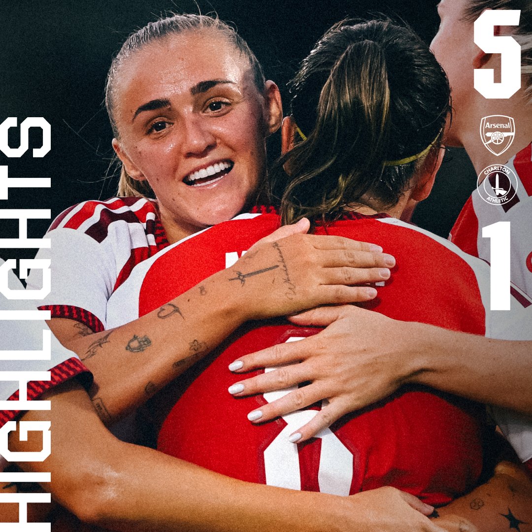 One step closer to the season opener ✨ Enjoy the highlights from our 5-1 win over Charlton Athletic 📺