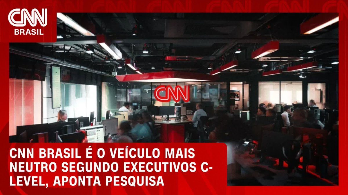 Pesquisa: CNN Brasil é vista como veículo mais neutro; assista #HoraH