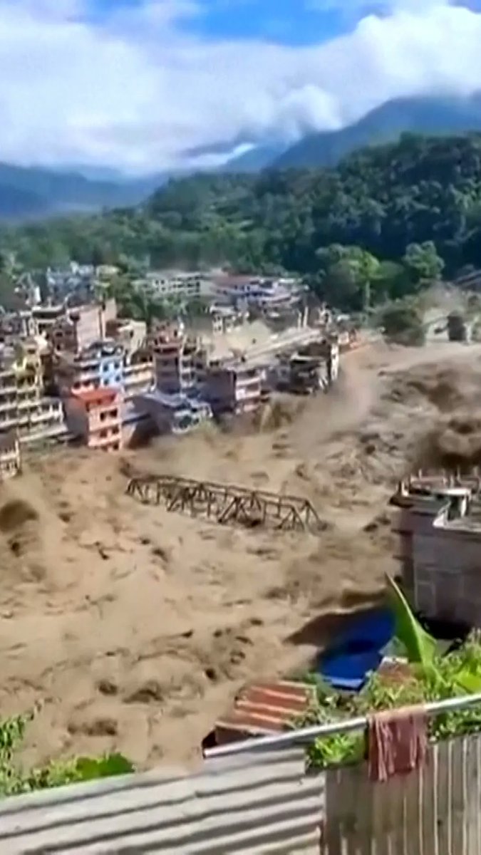 Massive flash floods in a border area of Nepal and China on Wednesday killed at least 160 people and left hundreds of tourists, workers and others missing after sweeping through communities and bringing travel in some areas to a halt. Experts said an avalanche from a glacier was the likely cause in the warming Himalaya region.