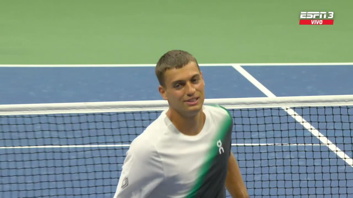 ¡NOOOO, POBRE FLAVIO! 😅 📺 Mirá el #USOpen en el Plan Premium de Disney Plus.