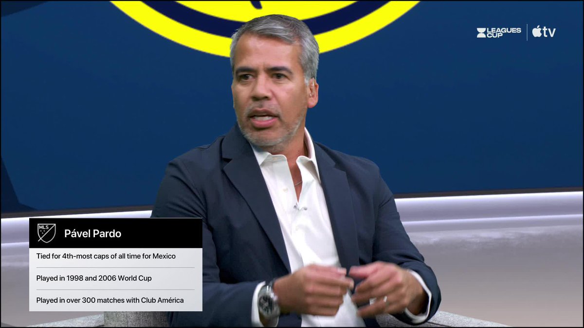 Mexican soccer legend Pável Pardo is in studio to talk all things Leagues Cup. 👀