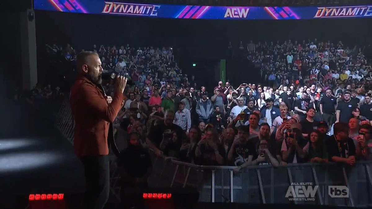 Christian Cage just cut a RUTHLESS promo on Young Bucks right before All In... THE HEEL FATHER IN HIM JUST WOKE UP. 😭
