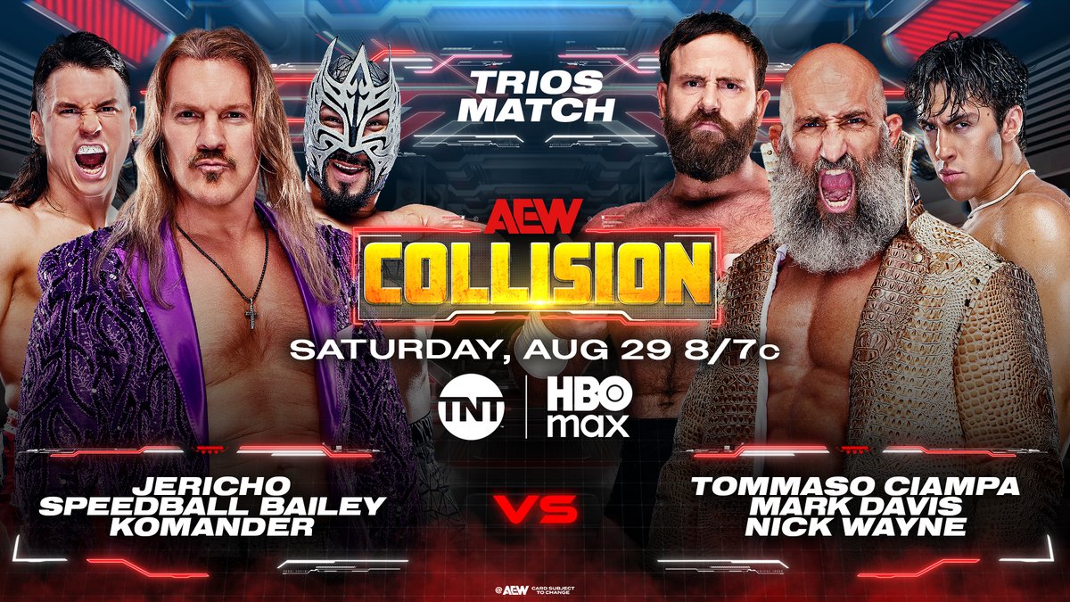 .Chris Jericho is officially in the Casino Gauntlet Match this Sunday at #AEWAllIn London! The first #AEW World Champion steps back into the hunt with another shot at gold on his mind! Watch #AEWDynamite on TBS + HBO Max