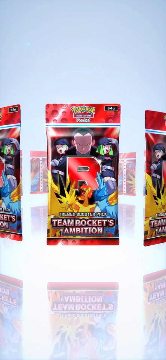 Are you prepared for trouble? Mischievous antics and nefarious cards are both abound as Team Rocket makes their entrance 🚀 The latest #PokemonTCGPocket expansion, #TeamRocketsAmbition, is now available!