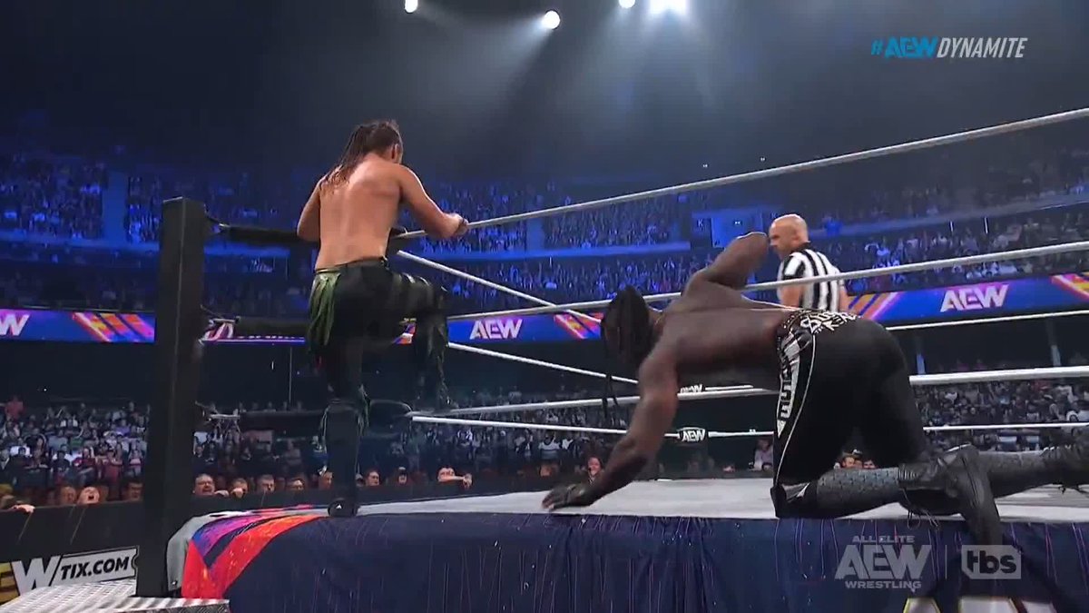 THAT WAS NASTY OH MY GOD #AEWDynamite