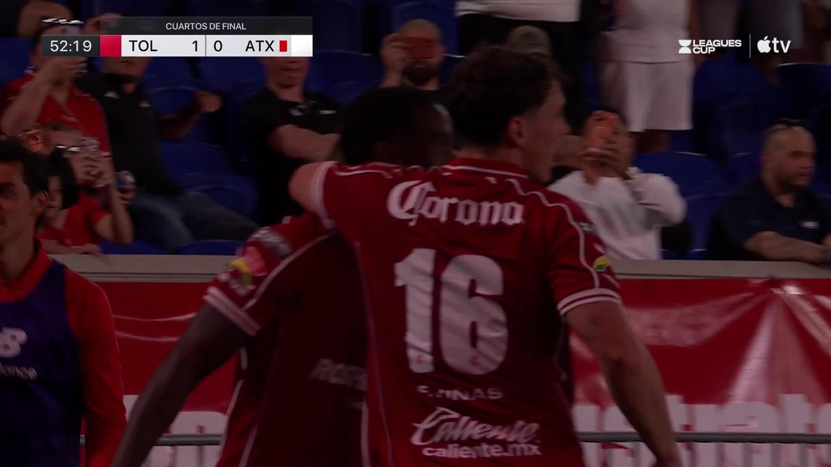 ¡Los Diablos Rojos abren el marcador desde los 11 pasos! 🔥 Así anotó Helinho para el primero del Toluca FC. 😈 #LMXLC2026 | #TOL | #CF Ve la Leagues Cup 2026 en vivo en ImagenTVDeportes y Apple TV