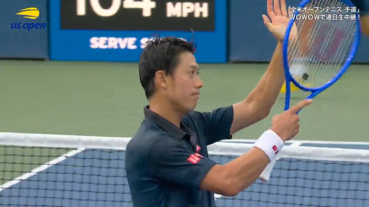 【全米オープンテニス🇺🇸ハイライト】 #錦織圭、アメリカ期待の16歳にストレート勝利✨ 最後のグランドスラム、本戦入りに王手🔥 🚩予選 第3日 男子シングルス予選2回戦 錦織 圭 vs M.アントニウス #WOWOWで全米オープン #USOpen