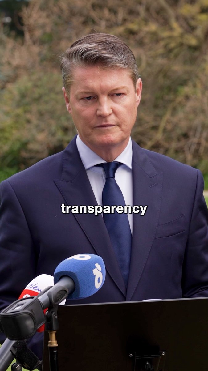 I am a Premier who is taking Victoria in a new direction. Transparency and accountability is fundamental to that new direction.