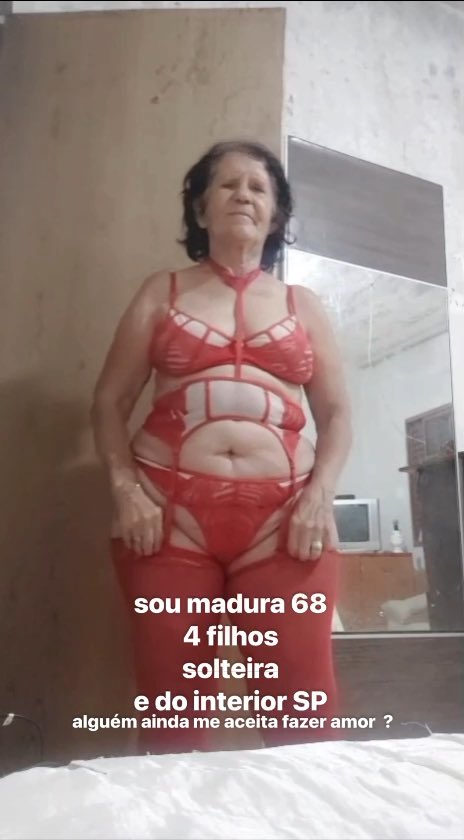 sim sou madura 68 anos águem ainda quer fazer amor comigo será ? #mulherao #madura