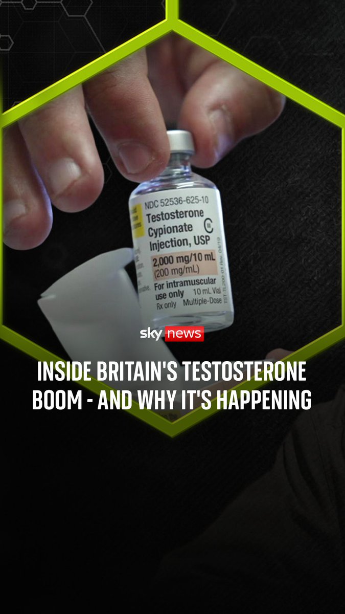Some of Britain's top doctors are worried that social media and slick marketing are convincing men their normal testosterone is "low," selling them a treatment many don't actually need. Sky News' Barnaby Papadopulos investigates