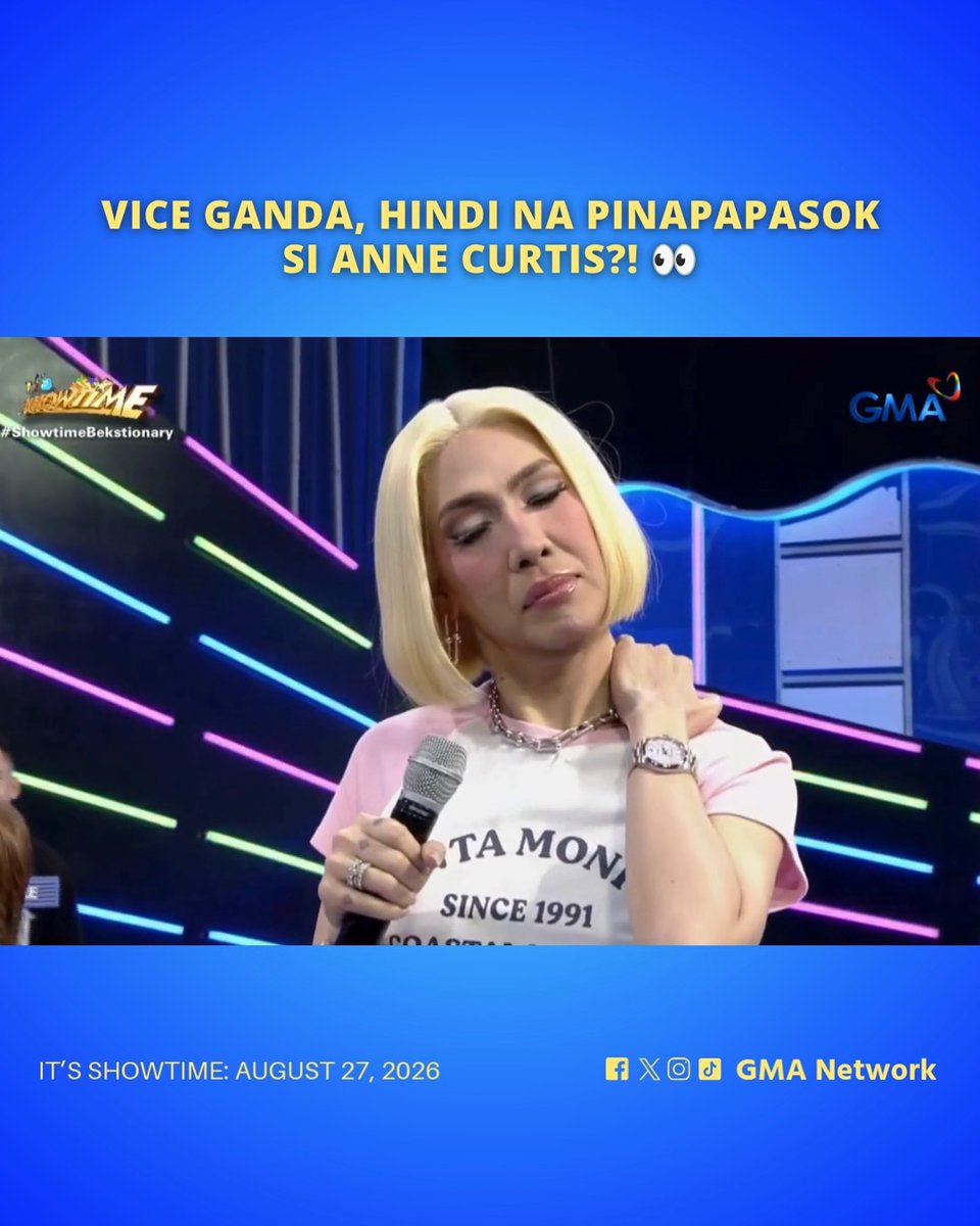 #ItsShowtime #Highlights: "Huwag ka na pumasok..." – Vice Ganda to Anne Curtis Watch #ItsShowtime every 12:00 p.m. from Monday to Saturday on GMA. For more videos, visit: Watch the full episodes of your favorite GMA shows on the new GMA Play app. Download now on Google Play and App Store. Also available on and Android TVs! #ISTReels #LaroLaroPick #ViceGanda #AnneCurtis #KimChiu