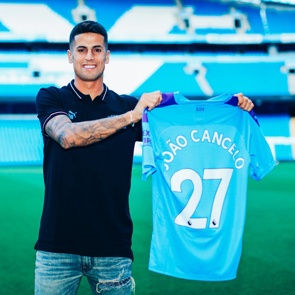 Joao Cancelo left #ManCity, two years ago today. 🥺