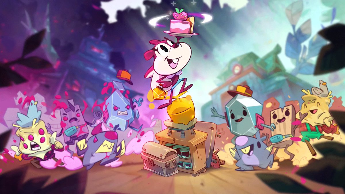 Check out the new trailer for Acornia: Mirror Worlds, a bake-and-brawl adventure management game between two dimensions! #gamescom2026 #OpeningNightLive