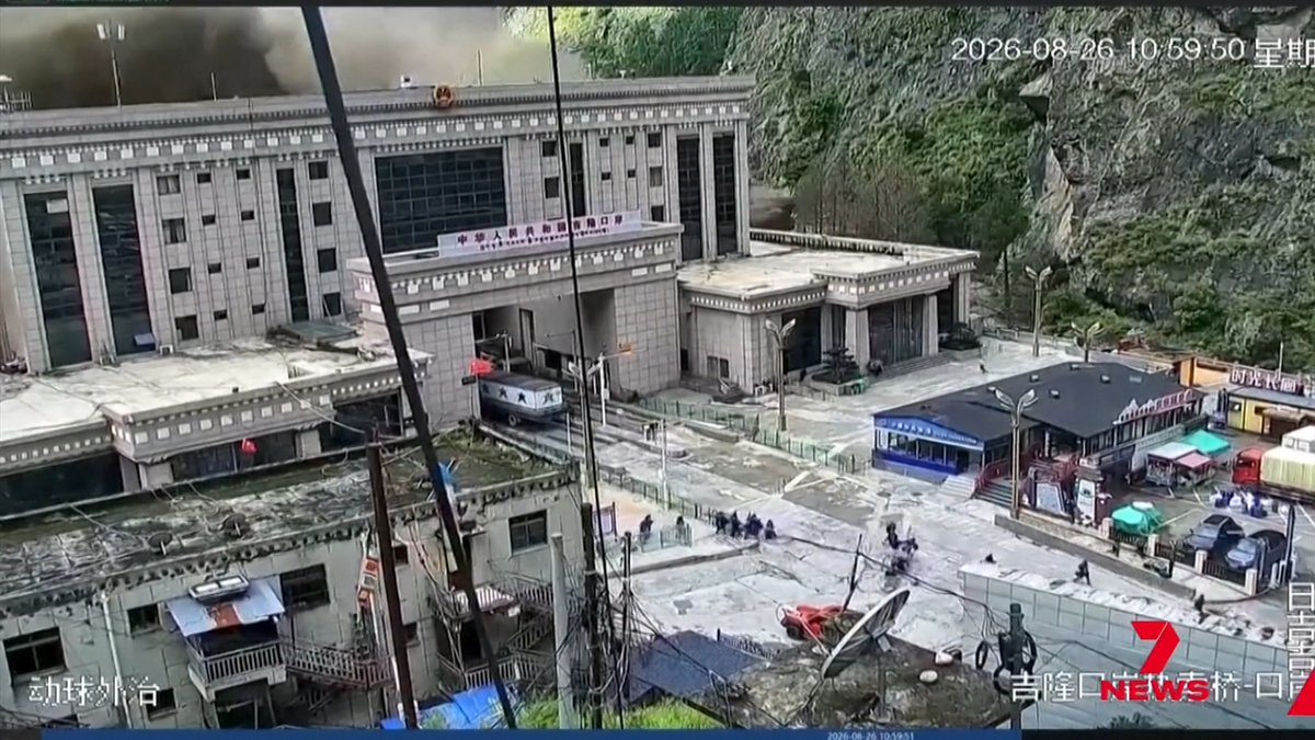 It's a disaster on a staggering scale, and there are fears tonight for many Australians caught up in it. They're among hundreds missing after a wall of water and mud triggered by an ice avalanche roared through Nepal's border region.